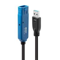 Lindy 43158 cabo USB USB 3.2 Gen 1 (3.1 Gen 1) 8 m USB A Preto