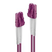 Lindy 46341 Cabo InfiniBand/Fibra Ótica 2 m LC Rosa