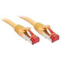 Lindy Rj45/Rj45 Cat6 3m cabo de rede Amarelo S/FTP (S-STP)
