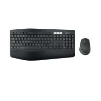 Logitech 920-008228 teclado Rato incluído Universal RF Wireless + Bluetooth QWERTY Espanhol Preto
