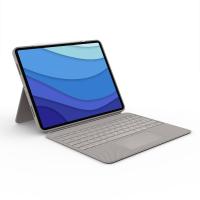 Logitech 920-010219 teclado para dispositivos móveis QWERTY Espanhol Smart Connector Areia