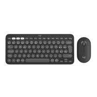 Logitech 920-012227 teclado Rato incluído Universal RF Wireless + Bluetooth QWERTY Espanhol Grafite