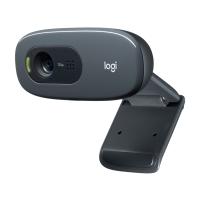 Logitech 960-001063 webcam 3 MP 1280 x 720 pixels USB Cinzento, Cinzento Escuro
