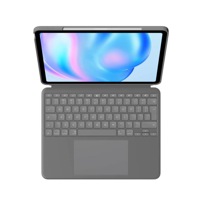 Logitech Combo Touch QWERTY Estados Unidos (Internacional) Smart Connector Cinzento — imagem 2 de 28