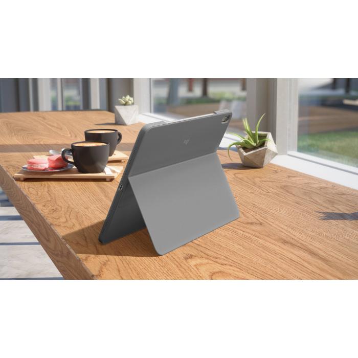 Logitech Combo Touch QWERTY Estados Unidos (Internacional) Smart Connector Cinzento — imagem 9 de 28
