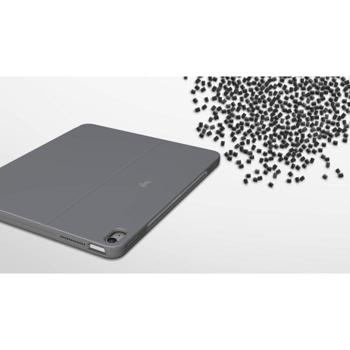 Logitech Combo Touch QWERTY Estados Unidos (Internacional) Smart Connector Cinzento — imagem 4 de 28