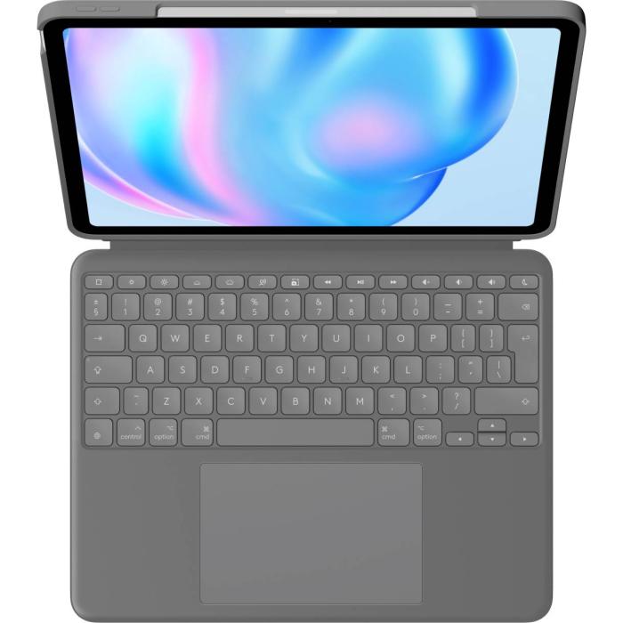Logitech Combo Touch QWERTY Estados Unidos (Internacional) Smart Connector Cinzento — imagem 11 de 28
