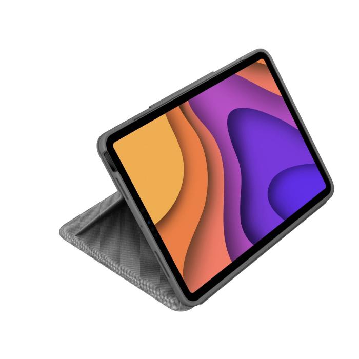 Logitech Folio Touch AZERTY Francês Smart Connector Cinzento — imagem 7 de 20