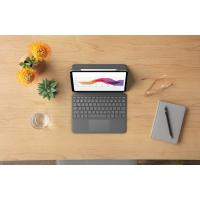 Logitech Folio Touch AZERTY Francês Smart Connector Cinzento, ver imagem 10 de 20