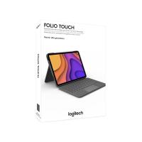 Logitech Folio Touch AZERTY Francês Smart Connector Cinzento, ver imagem 20 de 20