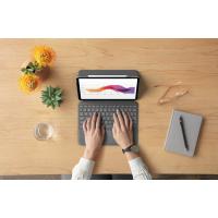 Logitech Folio Touch AZERTY Francês Smart Connector Cinzento, ver imagem 9 de 20