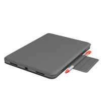 Logitech Folio Touch AZERTY Francês Smart Connector Cinzento, ver imagem 4 de 20