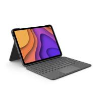 Logitech Folio Touch AZERTY Francês Smart Connector Cinzento, ver imagem 2 de 20