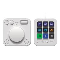 Logitech MX Creative Console Keypad Bluetooth/USB Cinzento