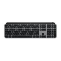 Logitech MX Keys S for Mac teclado Casa Bluetooth QWERTY Espanhol Cinzento