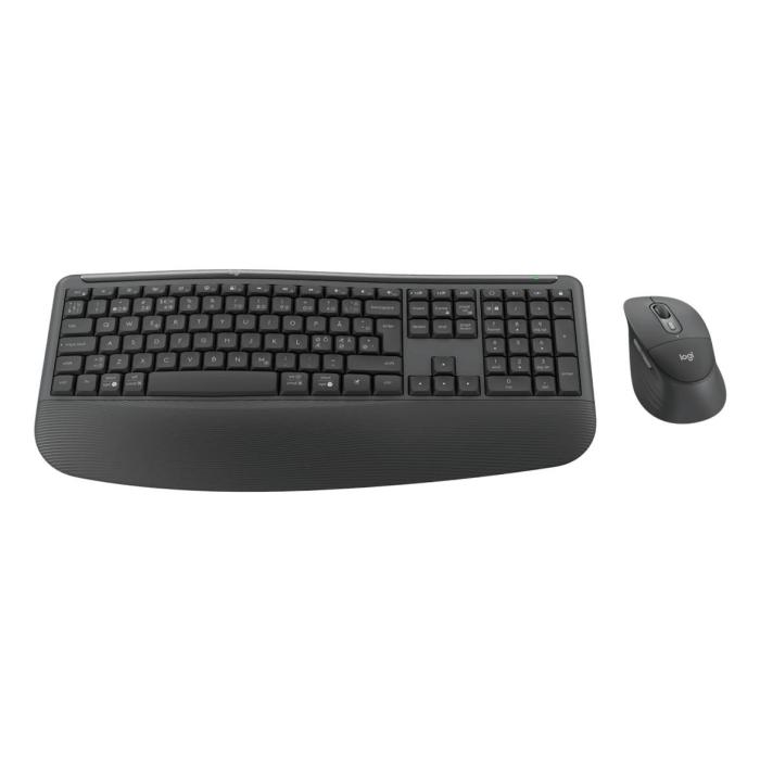 Logitech Signature Comfort Plus Combo MK880 for Business teclado Rato incluído Universal USB + Bluetooth QWERTY Espanhol — imagem 7 de 10