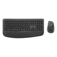 Logitech Signature Comfort Plus Combo MK880 for Business teclado Rato incluído Universal USB + Bluetooth QWERTY Espanhol, ver imagem 1 de 10
