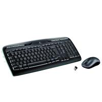 Logitech Wireless Combo MK330 teclado Rato incluído Escritório USB QWERTY Espanhol Preto, Cinzento