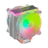 Mars Gaming MCPU66 Sistema de Arrefecimento de Computador Processador Arrefecimento a ar 12 cm Prateado, Transparente 1 unidade(s)