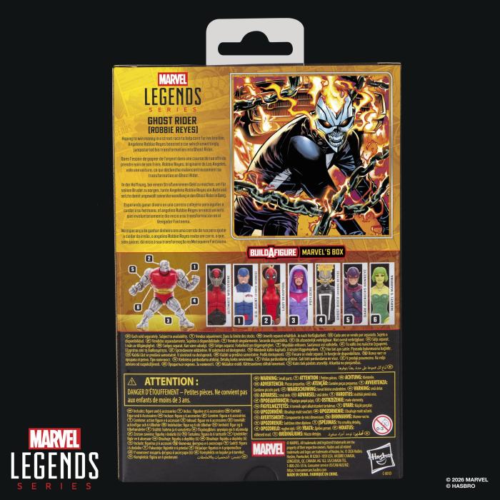 Marvel Legends Series Ghost Rider (Robbie Reyes) — imagem 12 de 12