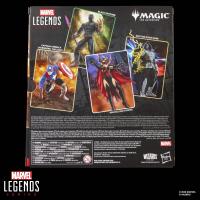 Marvel Legends Series Super Heroes Magic The Gathering Capitão América (Vingadores Twilight), ver imagem 16 de 16