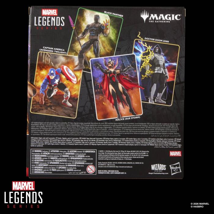 Marvel Legends Series Super Heroes Magic The Gathering Malice (Sue Storm) — imagem 16 de 16