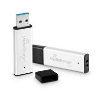 MediaRange MR1901 unidade de memória USB 64 GB USB Type-A 3.2 Gen 1 (3.1 Gen 1) Preto, Prateado