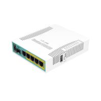 Mikrotik hEX PoE router com fio Branco