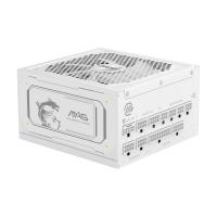 MSI MAG A1000GL PCIE5 WHITE fonte de alimentação 1000 W 24-pin ATX ATX Branco