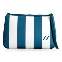 Muitomas BEACHPOUCHBL mala Algodão, Poliéster Azul Mulher Bolsa de praia