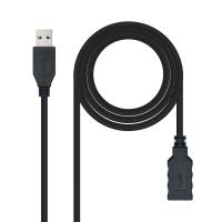 Nanocable 10.01.0901-BK cabo USB USB 3.2 Gen 1 (3.1 Gen 1) 1 m USB A Preto
