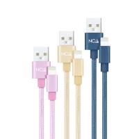 Nanocable 10.10.0401-CO2 cabo Lightning 1 m Azul, Dourado, Rosa