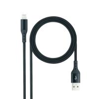 Nanocable 10.10.0401-COBK cabo Lightning 1 m Preto
