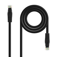 Nanocable 10.20.1800-L30-BK cabo de rede Preto 0,3 m Cat6a U/UTP (UTP)
