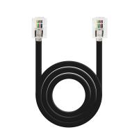 Nanocable 10.32.0102-BK-OEM cabo telefónico 2 m Preto