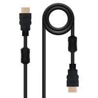 Nanocable HDMI, 5m cabo HDMI HDMI Type A (Standard) Preto