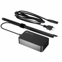 NATEC LAPTOP CHARGER GRAYLING USB-C 65W adaptador e transformador Interior Preto