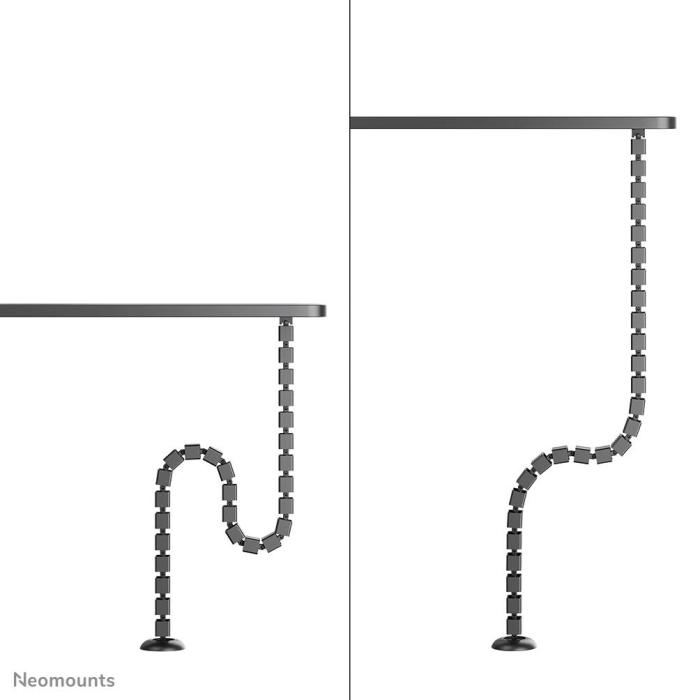 Neomounts ADS06-130BL organizador de cabos Secretária Guia de cabos Preto 1 unidade(s) — imagem 4 de 22