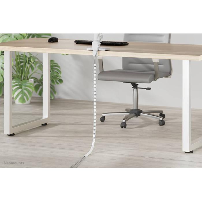 Neomounts ADS06-141WH organizador de cabos Secretária Manga de cabo Branco 1 unidade(s) — imagem 8 de 18