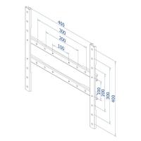 Neomounts FPMA-VESA425 estojo de montagem Preto Ferro, ver imagem 2 de 2