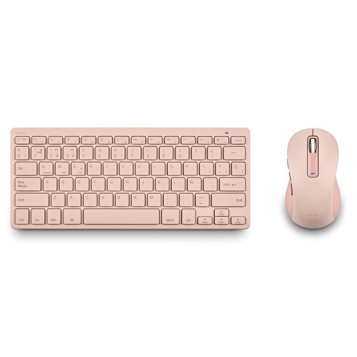 NGS FANTASY (AZERTY, FR) teclado Rato incluído Universal RF Wireless + Bluetooth Francês Rosa — imagem 4 de 6