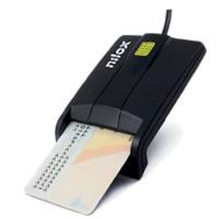 Nilox NXLD001 leitor de smart card Interior USB 2.0 Preto