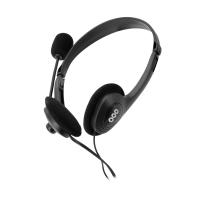 OQO OQO-AU001-U auscultador Auscultadores Com fios Fita de cabeça Escritório/Call center Preto