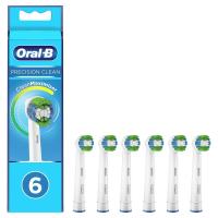 Oral-B Precision Clean 8006540886618 cabeça de escova de dentes 6 unidade(s) Branco