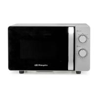 Orbegozo MI 2062 CE microondas Preto, Prateado Apenas micro-ondas Balcão 20 l 700 W