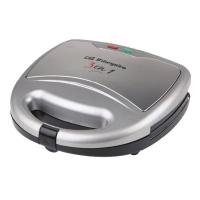 Orbegozo SW 7550 máquina para fazer sanduíches 800 W Cinzento