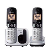 Panasonic KX-TGC212 Telefone DECT Identificação de chamadas Metálico