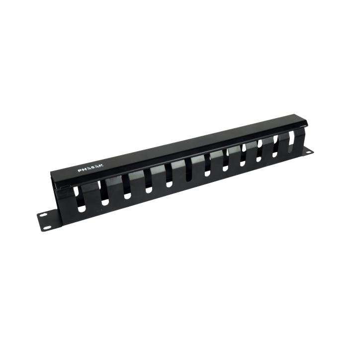 Phasak Guia de Cabos com escova para Rack de 19'' 1U - PA 1901 — imagem 3 de 4