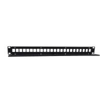 Phasak Painel frontal 19'' RJ45 24P UTP Cat.6 Dual Block RJ45 - PA 3424