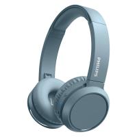 Philips 4000 series TAH4205BL/00 auscultador Auscultadores Sem fios Fita de cabeça Chamadas/Música USB Type-C Bluetooth Azul